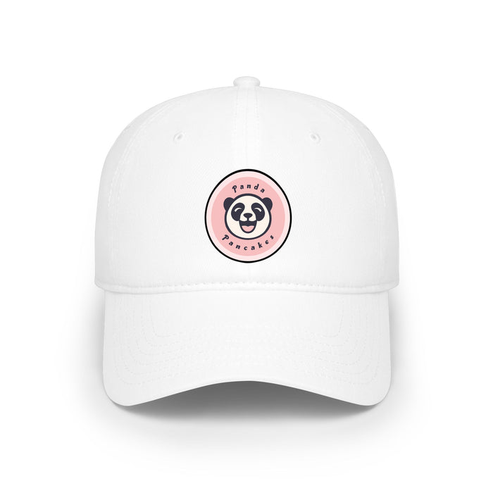 Panda Patch Baseball Cap — Cute 'Panda Pancakes' Low Profile Hat