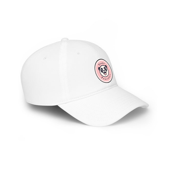 Panda Patch Baseball Cap — Cute 'Panda Pancakes' Low Profile Hat